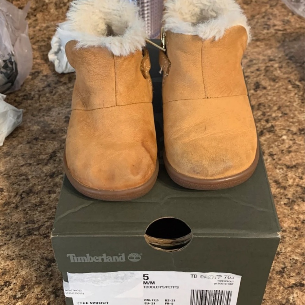 Timberland tree sprout boots
